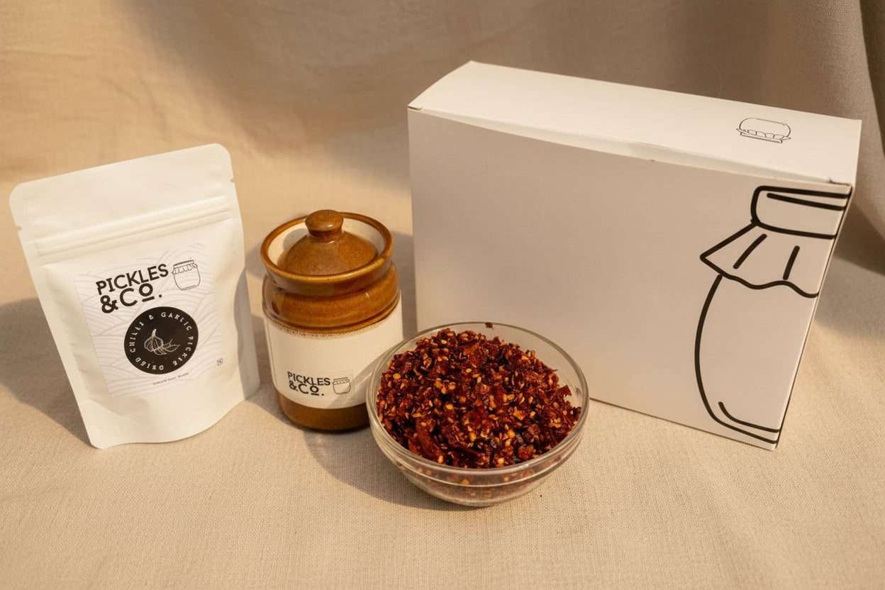 Dried Chilli Garlic Pickle