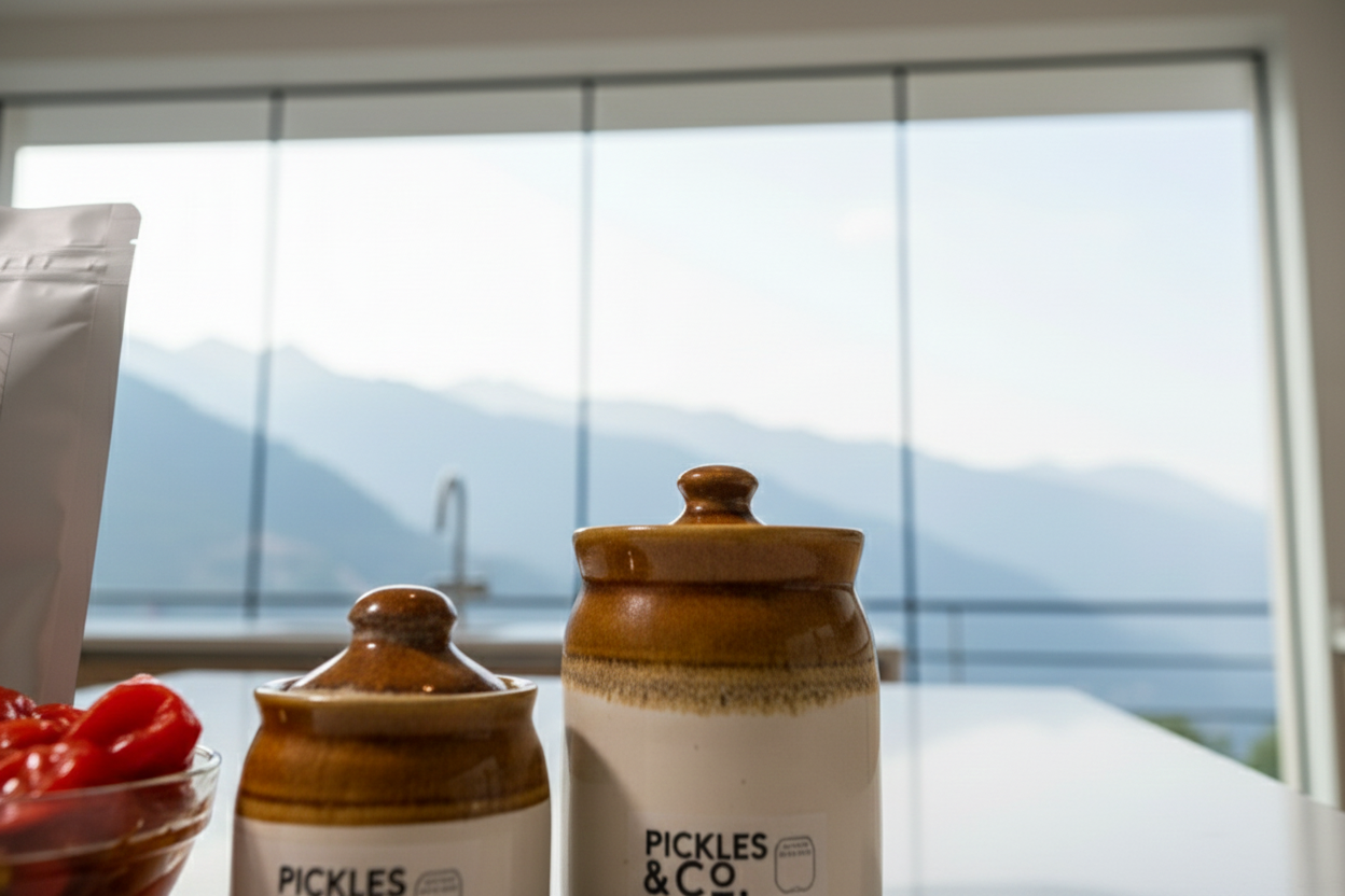 Dalle Khursani in Mustard Oil