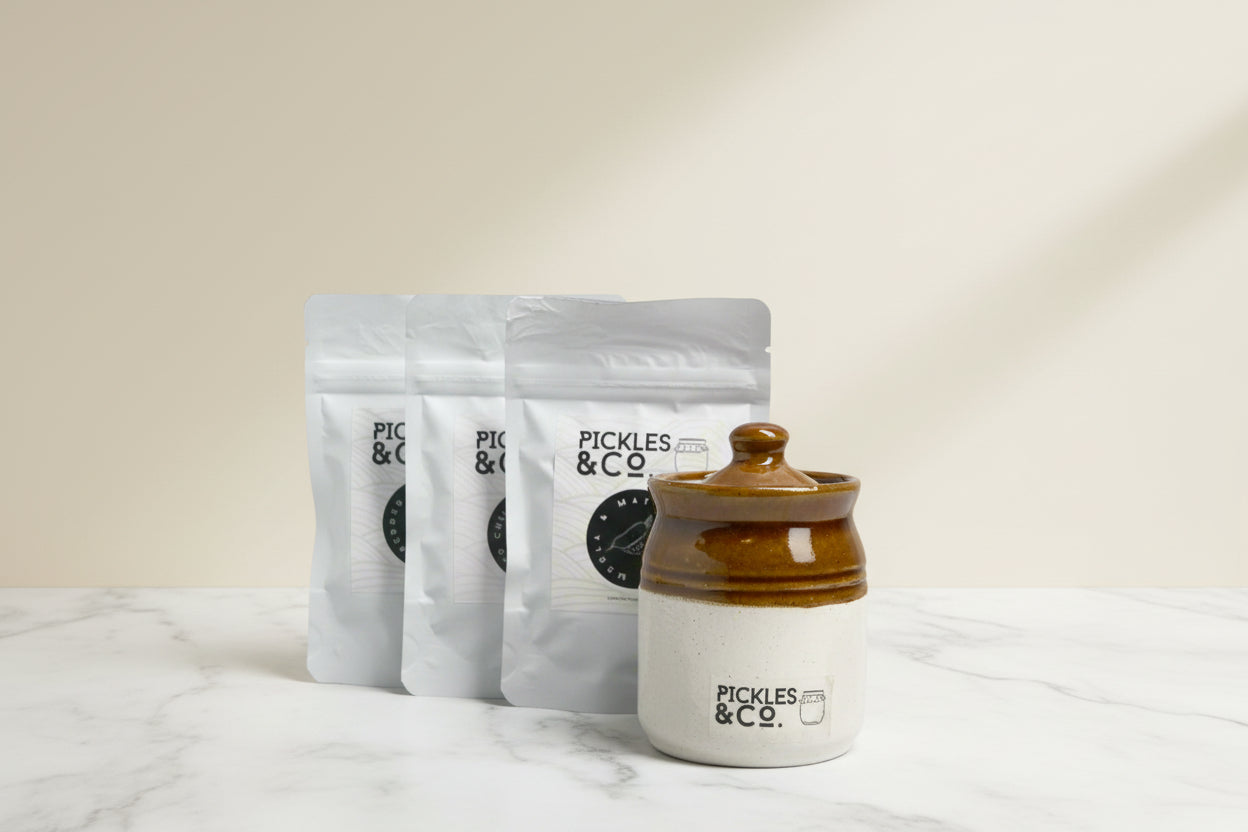 Ceramic Pickle Jar Pickles & Co