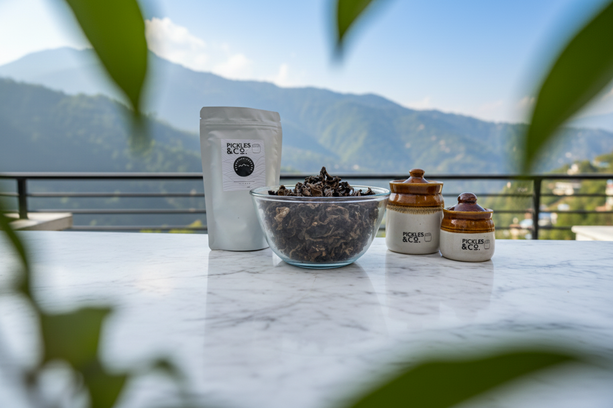 Dried Black Fungus Mushroom